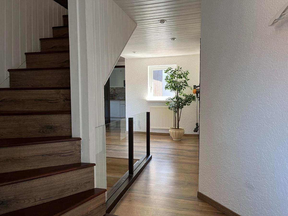 Saechsische-Schweiz-Ferienhaus-Wohnung-1-Mit-Elbblick-Sauna-Und-Kamin Königstein Exterior foto